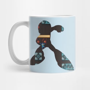 Mega Man - Background Cutout v.3 Mug